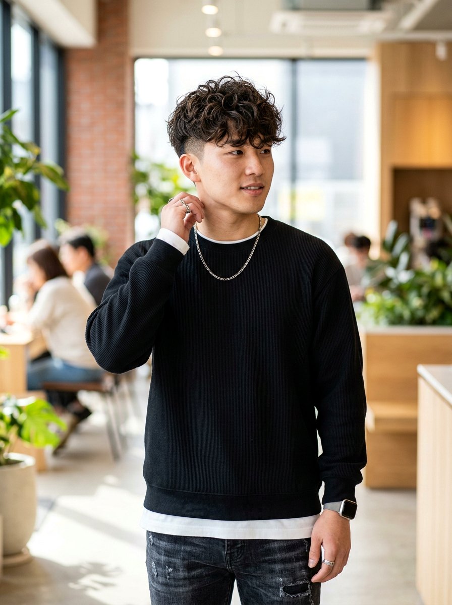 Two Block Haircut With Layered Perm - 20 two block haircut with perm - 20 two block haircut with perm