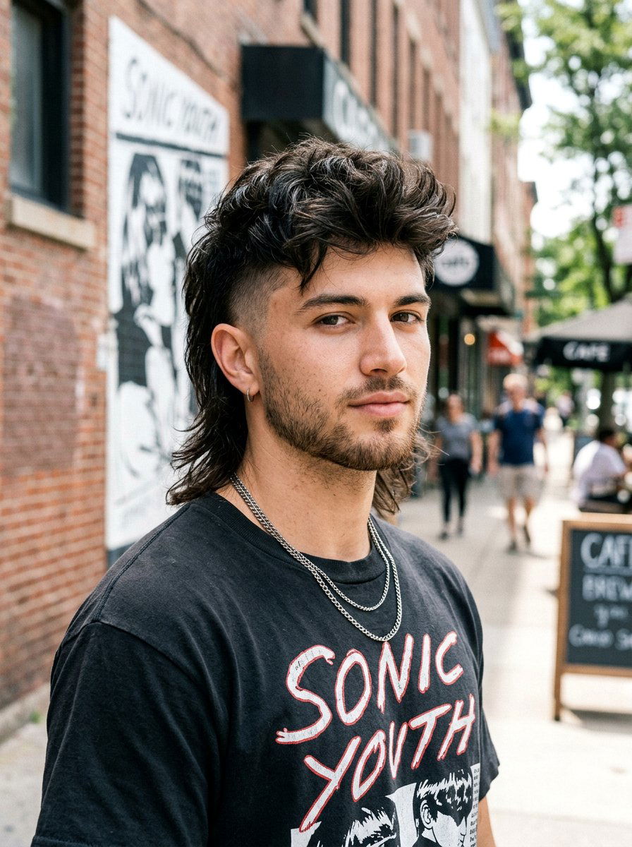 Two Block Haircut With Mullet - 20 two block haircut men - 20 two block haircut men