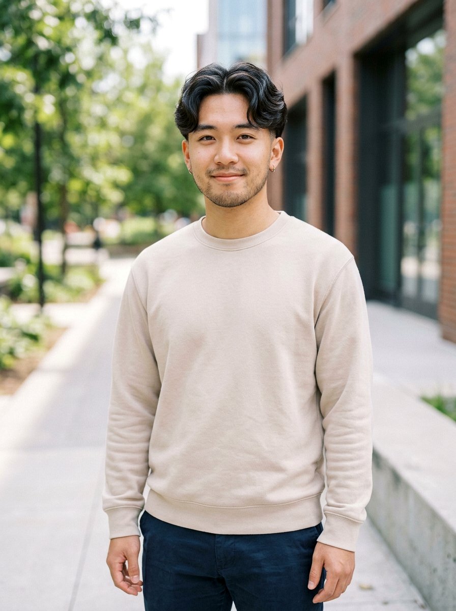 Two Block Haircut With Soft Wave Perm - 20 two block haircut with perm - 20 two block haircut with perm