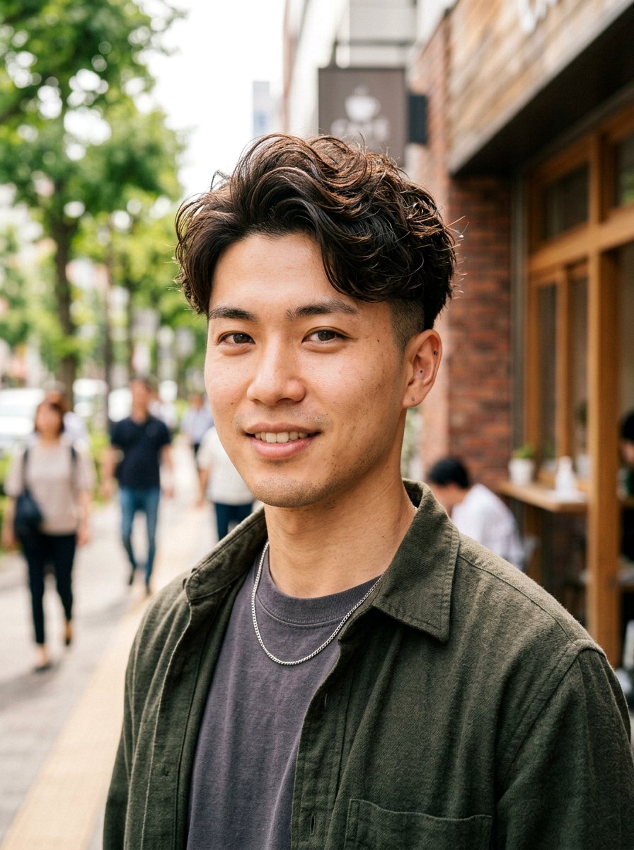 Two Block Haircut With Volume Perm - 20 two block haircut with perm - 20 two block haircut with perm