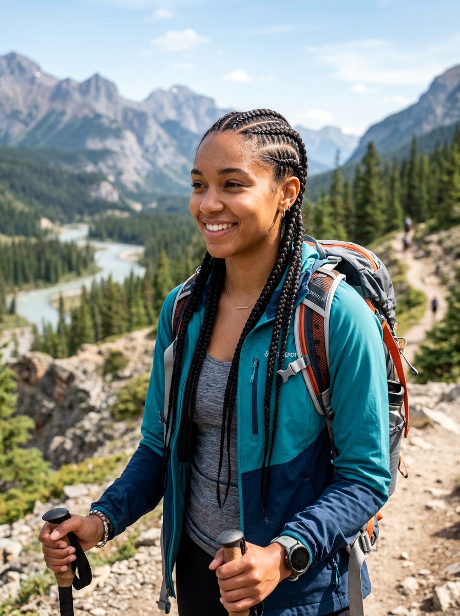 Two Cornrow Braids For Vacation - 20 protective braid styles for vacation - 20 protective braid styles for vacation