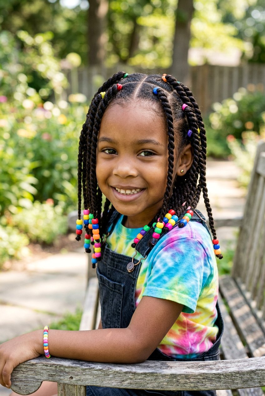 Two Strand Twist Braids for Little Girls - 20 twist braids for little girls - 20 twist braids for little girls