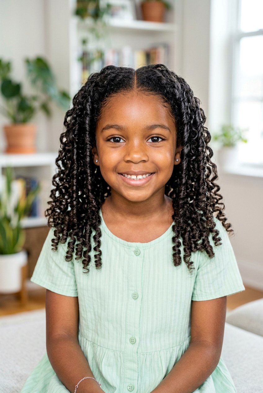 Two Strand Twist Out - 20 picture day hairstyle for curly hair girls - 20 picture day hairstyle for curly hair girls