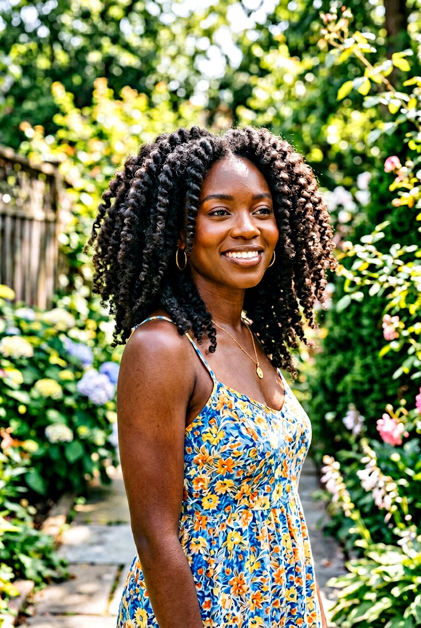 Two Strand Twist Out - 20 summer twist hairstyles for natural hair - 20 summer twist hairstyles for natural hair