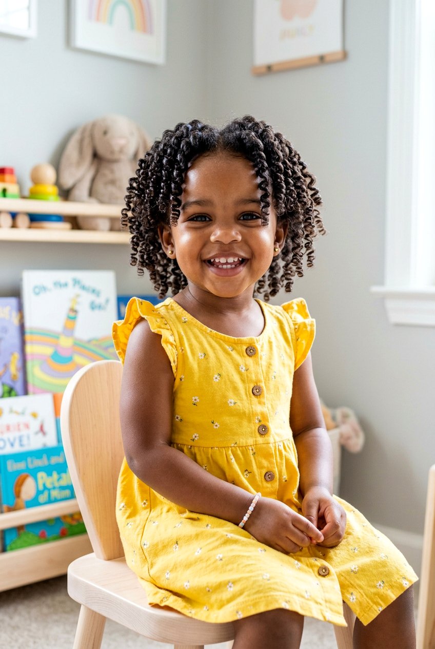Two Strand Twist Out - 20 toddler haircut for curly thick hair - 20 toddler haircut for curly thick hair