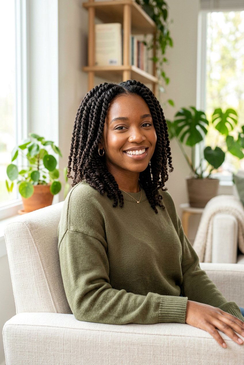 Two Strand Twists - 20 humidity proof hairstyles for curly hair - 20 humidity proof hairstyles for curly hair