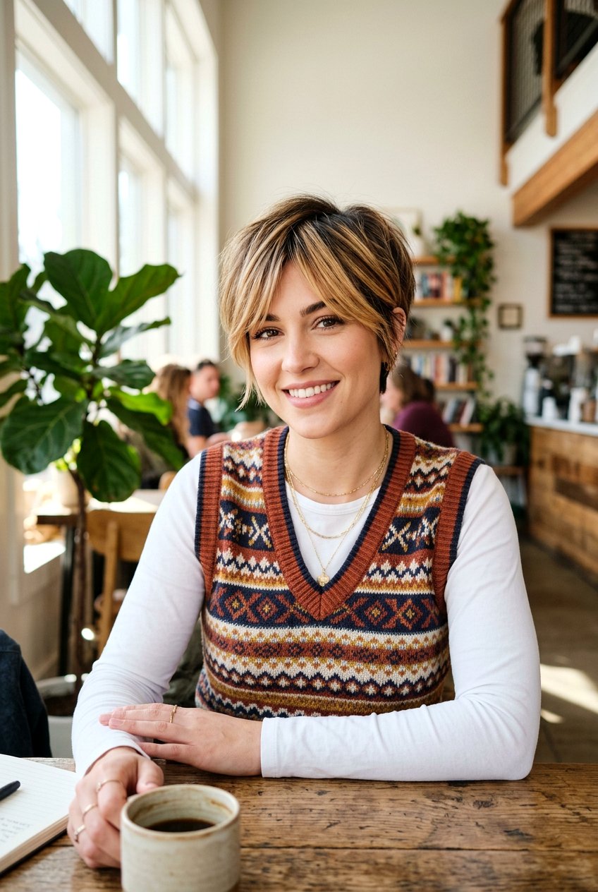 Two Tone Pixie With Long Bangs - 20 feminine pixie with long bangs - 20 feminine pixie with long bangs