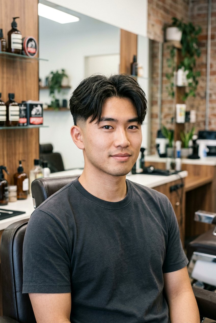 Two block middle part - 20 middle part haircut men - 20 middle part haircut men