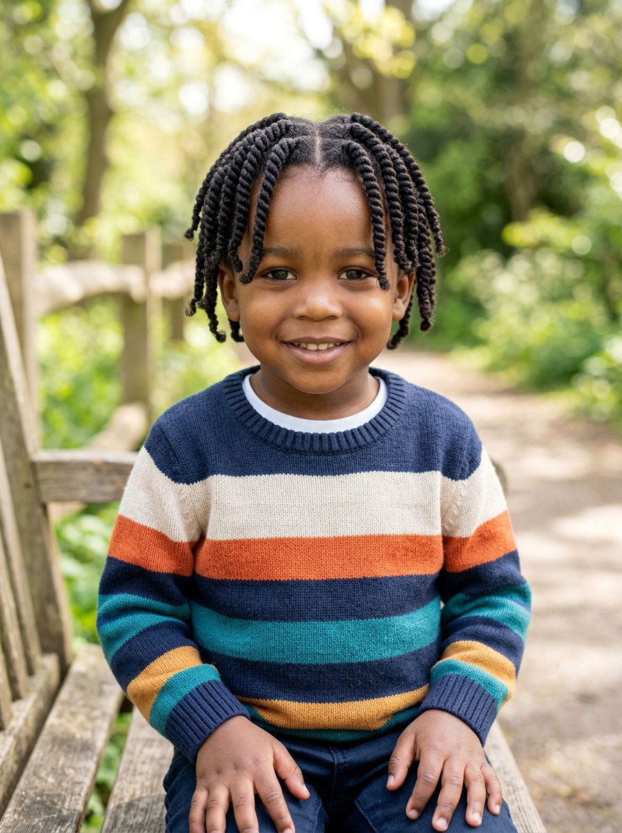 Two strand twists for boys - 20 toddler braids for black boys - 20 toddler braids for black boys