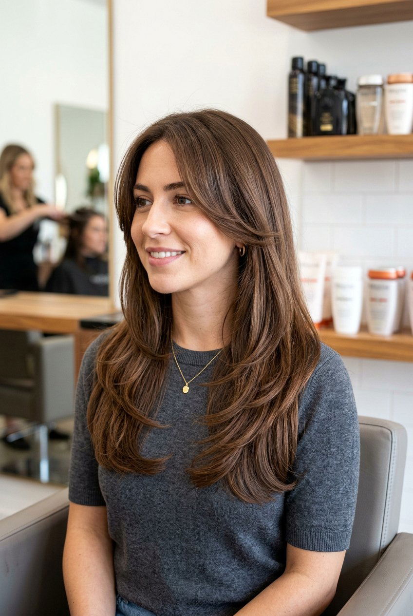 U Cut Hair With Face Framing - 20 long haircuts with face framing layers - 20 long haircuts with face framing layers