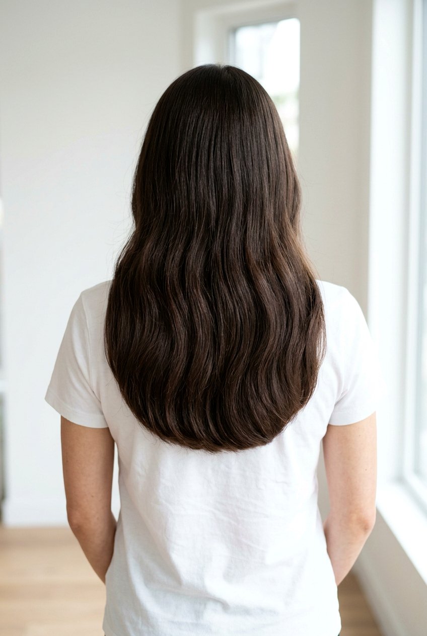 U Cut Long Hair - 20 long haircut to make fine hair look fuller - 20 long haircut to make fine hair look fuller