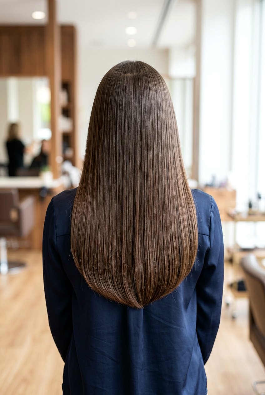U Cut Long Straight Hair - 20 straight hairstyles for long hair - 20 straight hairstyles for long hair
