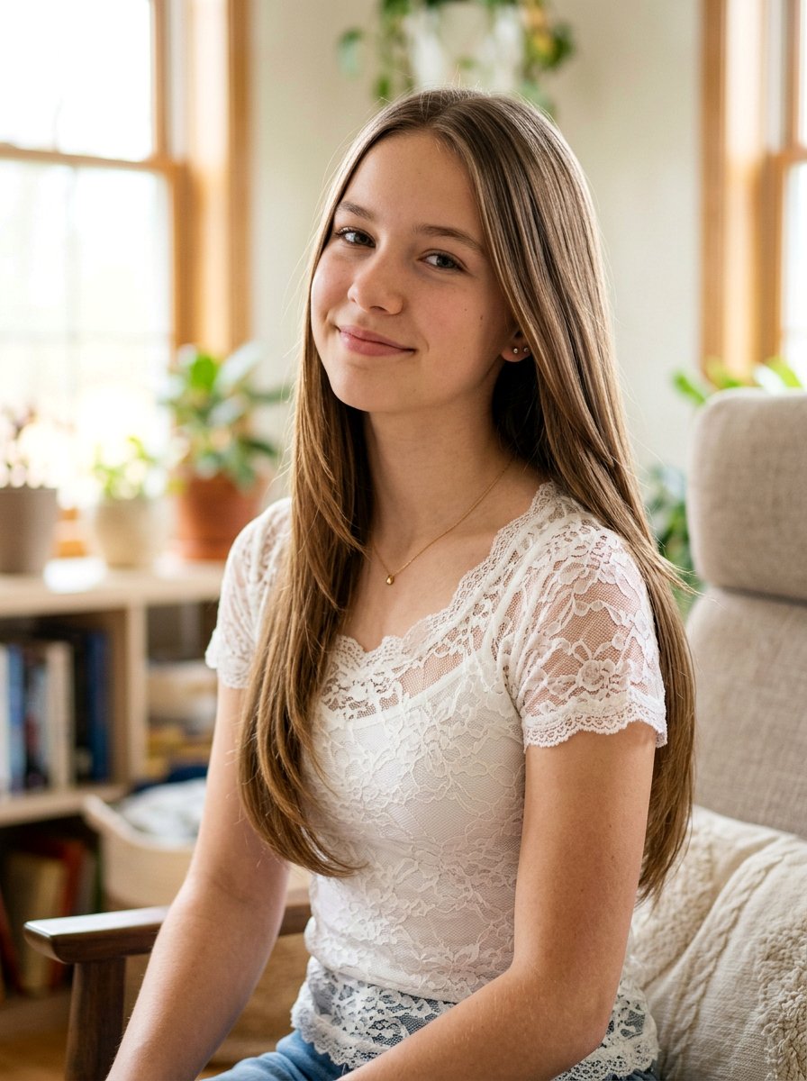 U Cut Long Straight Layers - 20 teen girls long straight layers haircut - 20 teen girls long straight layers haircut