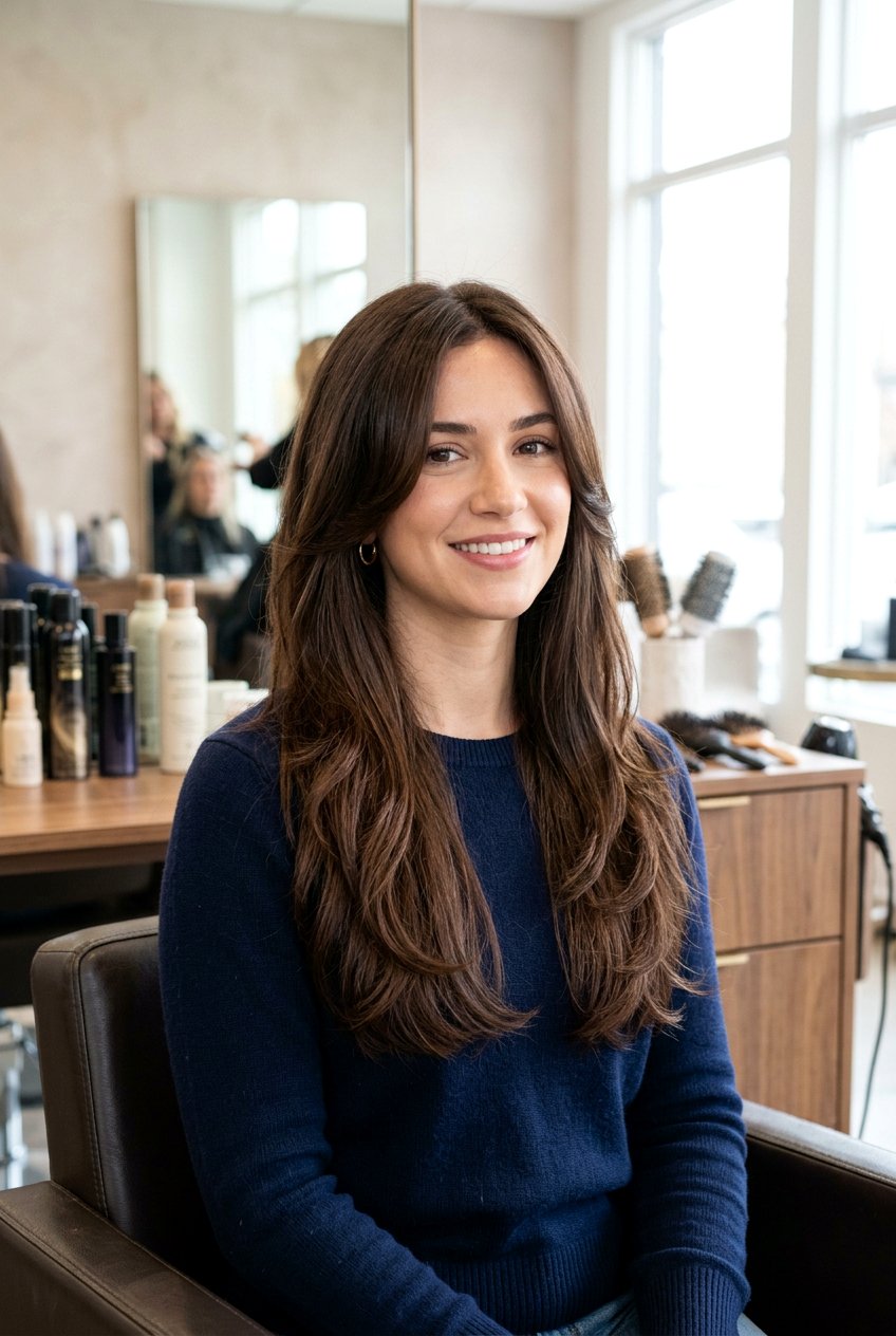 U Cut With Front Face Frame - 20 face framing layers haircut - 20 face framing layers haircut