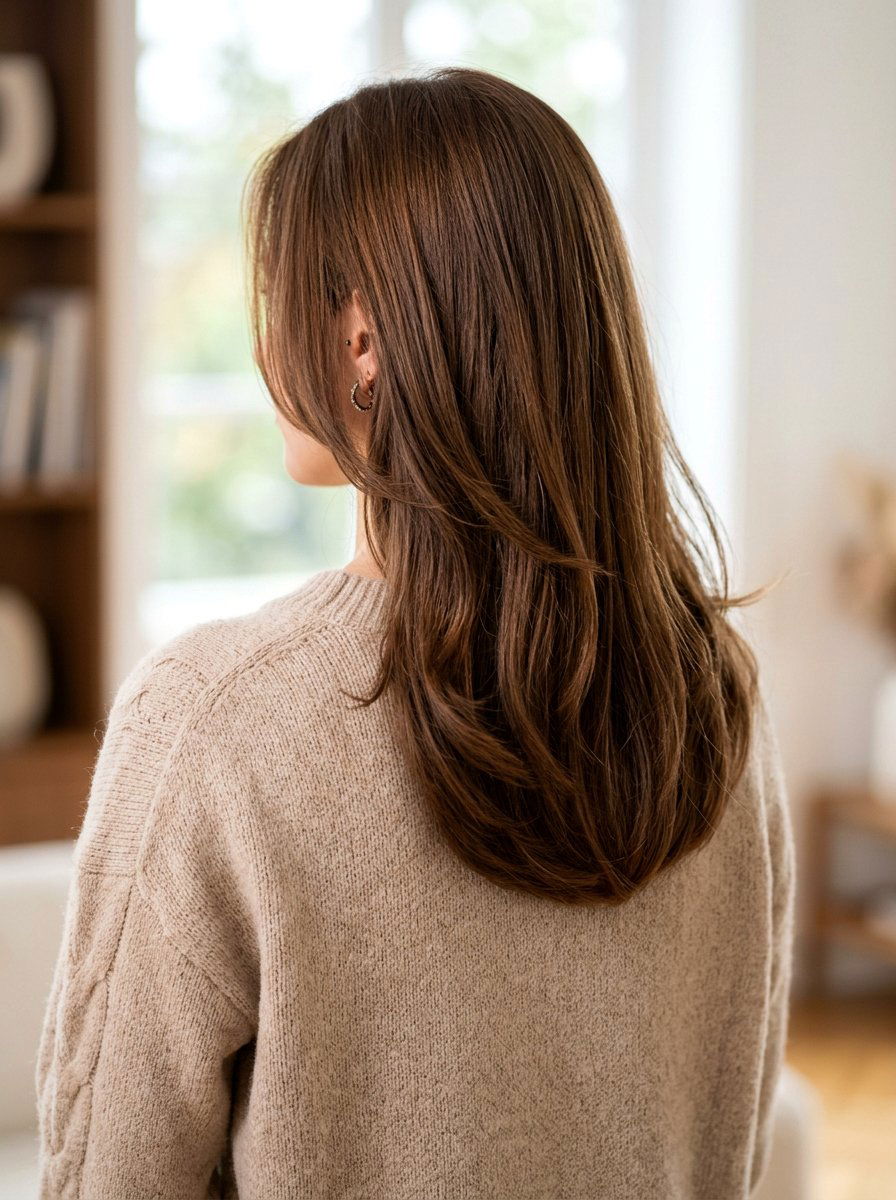 U Shaped Haircut - 20 haircut to fix shelf layers - 20 haircut to fix shelf layers