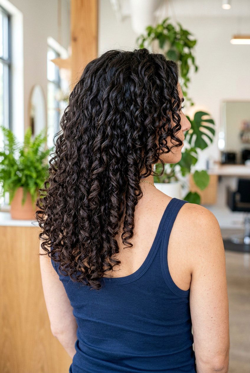 U Shaped Haircut For Long Curly Hair - 20 u shaped haircut for long hair - 20 u shaped haircut for long hair