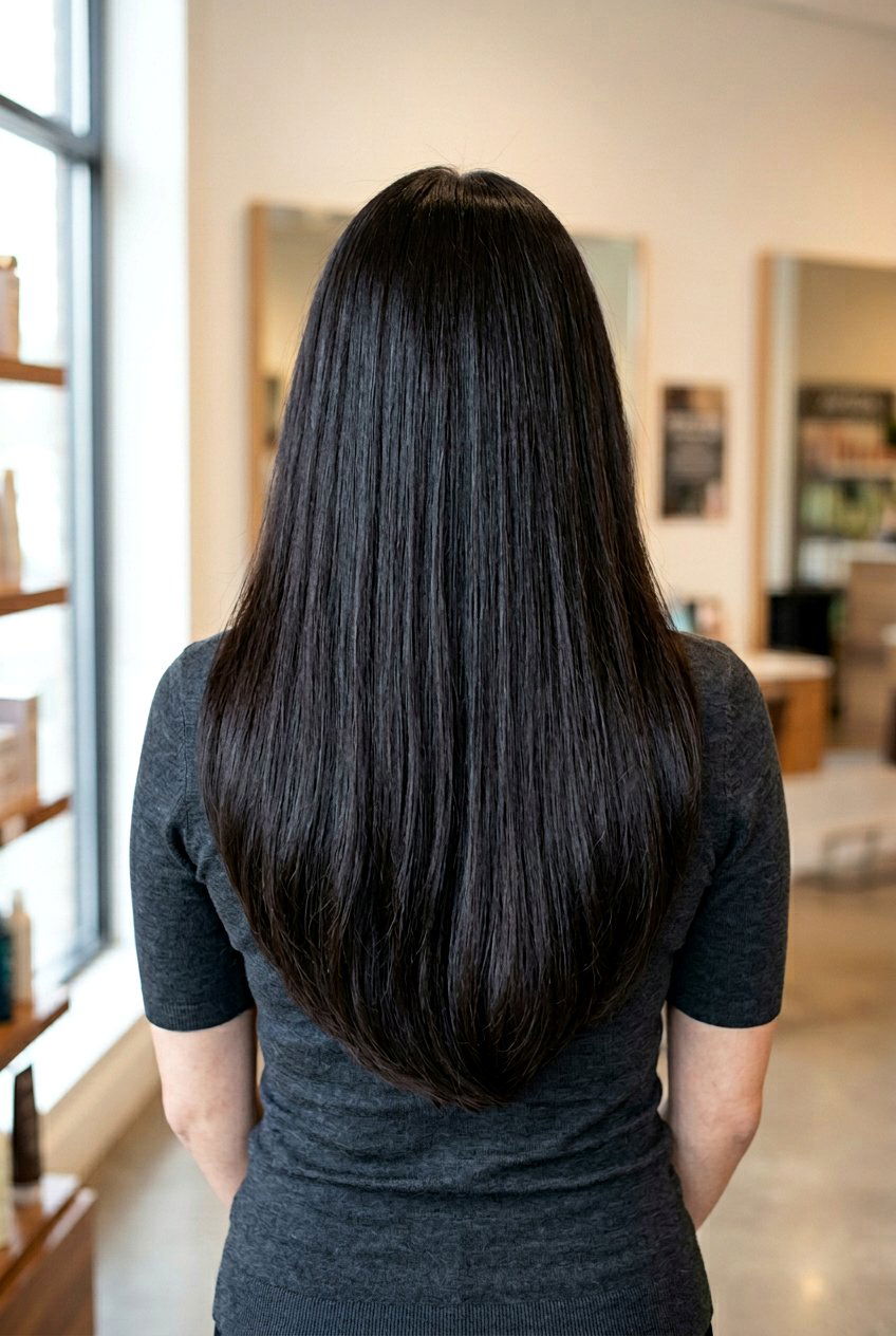 U Shaped Haircut For Long Thick Hair - 20 u shaped haircut for long hair - 20 u shaped haircut for long hair