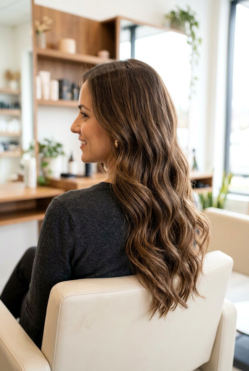 U Shaped Haircut For Long Wavy Hair - 20 u shaped haircut for long hair - 20 u shaped haircut for long hair