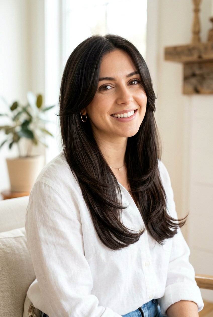 U Shaped Haircut With Face Framing Layers - 20 u shaped haircut for long hair - 20 u shaped haircut for long hair