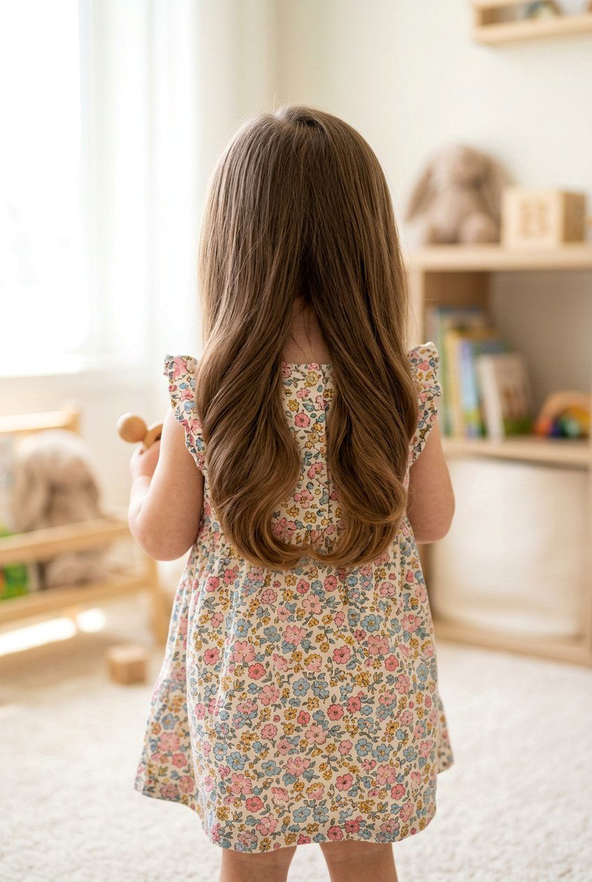 U Shaped Haircut - 20 first haircut ideas for baby girls - 20 first haircut ideas for baby girls