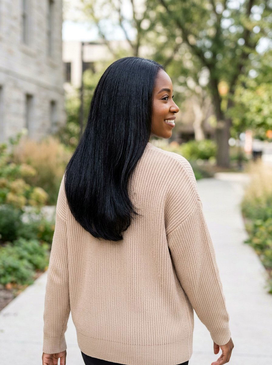 U cut silk press natural hair - 20 silk press on natural hair with layers - 20 silk press on natural hair with layers