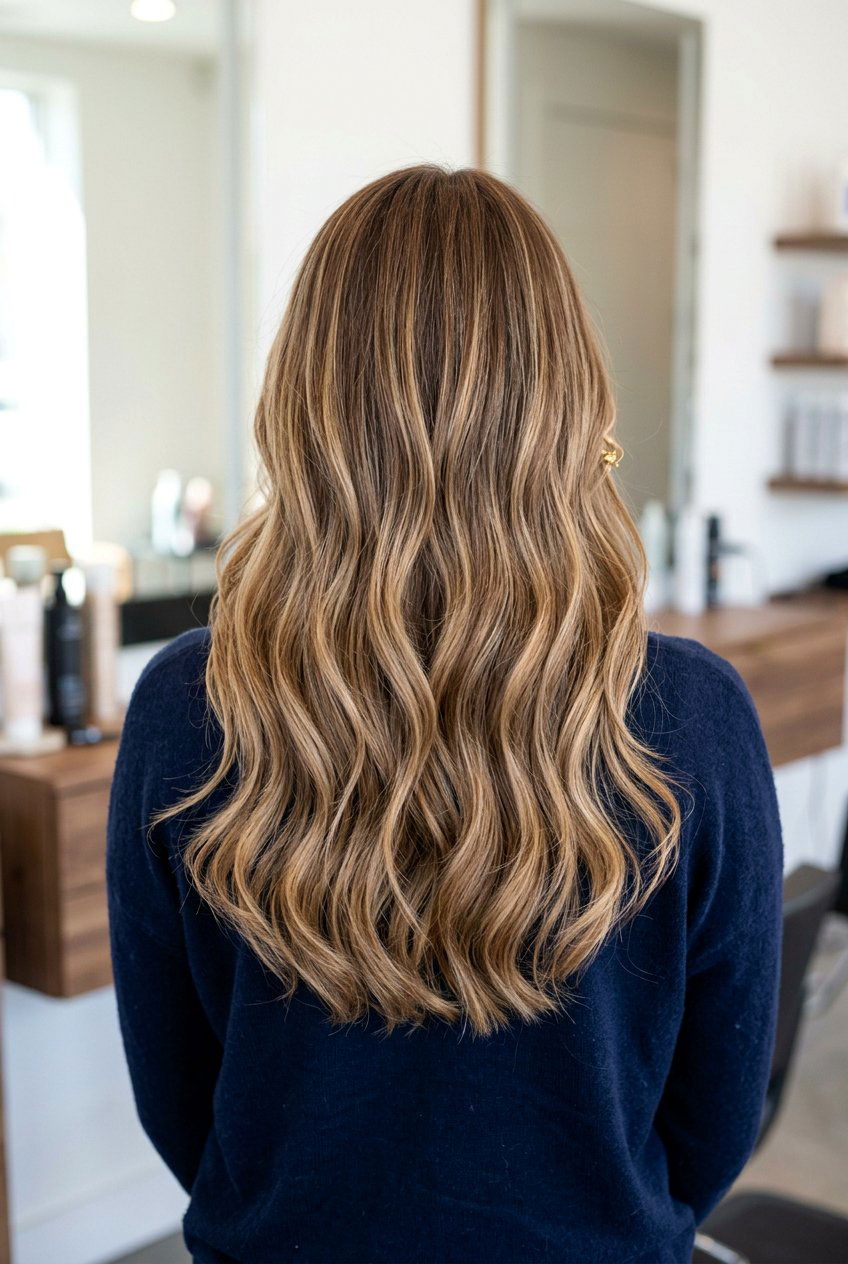 U cut with balayage - 20 u cut for long hair - 20 u cut for long hair