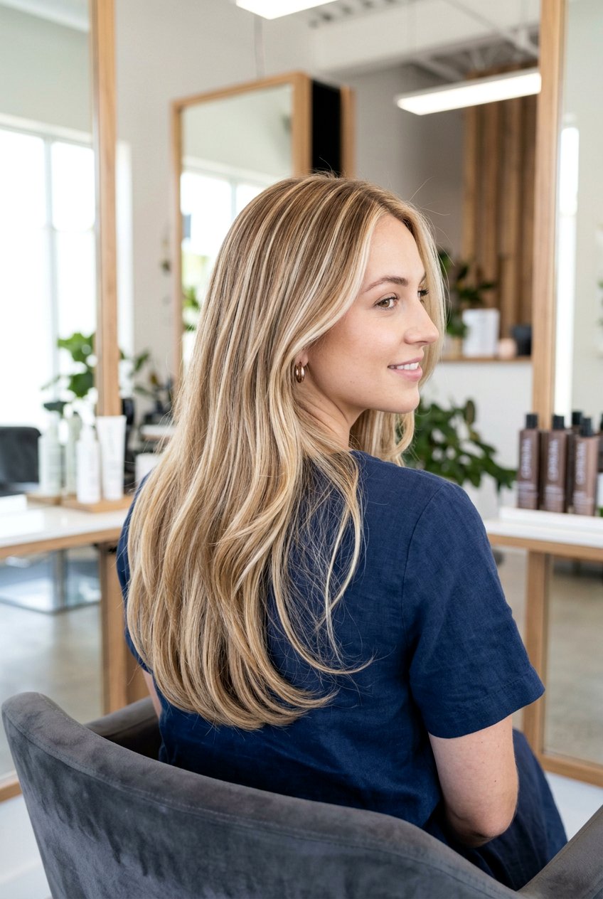 U cut with blonde highlights - 20 u cut for long hair - 20 u cut for long hair