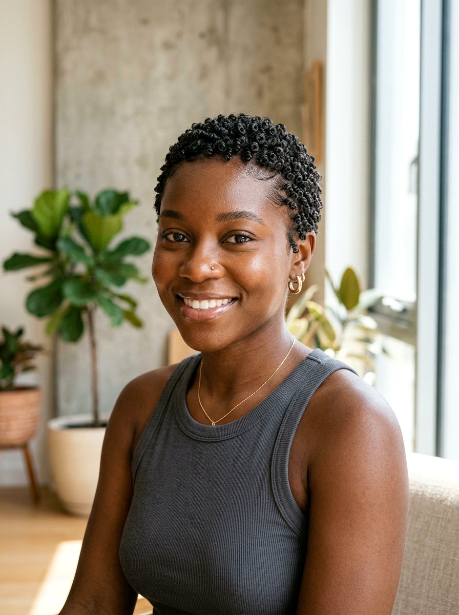 Ultra short finger coils - 20 twa hairstyles with finger coils - 20 twa hairstyles with finger coils