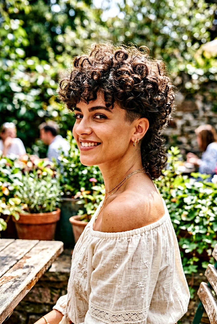 Undercut Curly Perm Bob - 20 curly perm for bob haircut - 20 curly perm for bob haircut