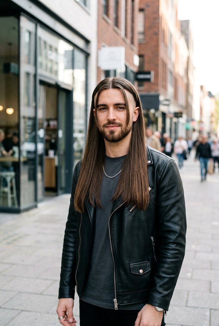 Undercut Curtains - 20 curtain haircut for straight hair men - 20 curtain haircut for straight hair men