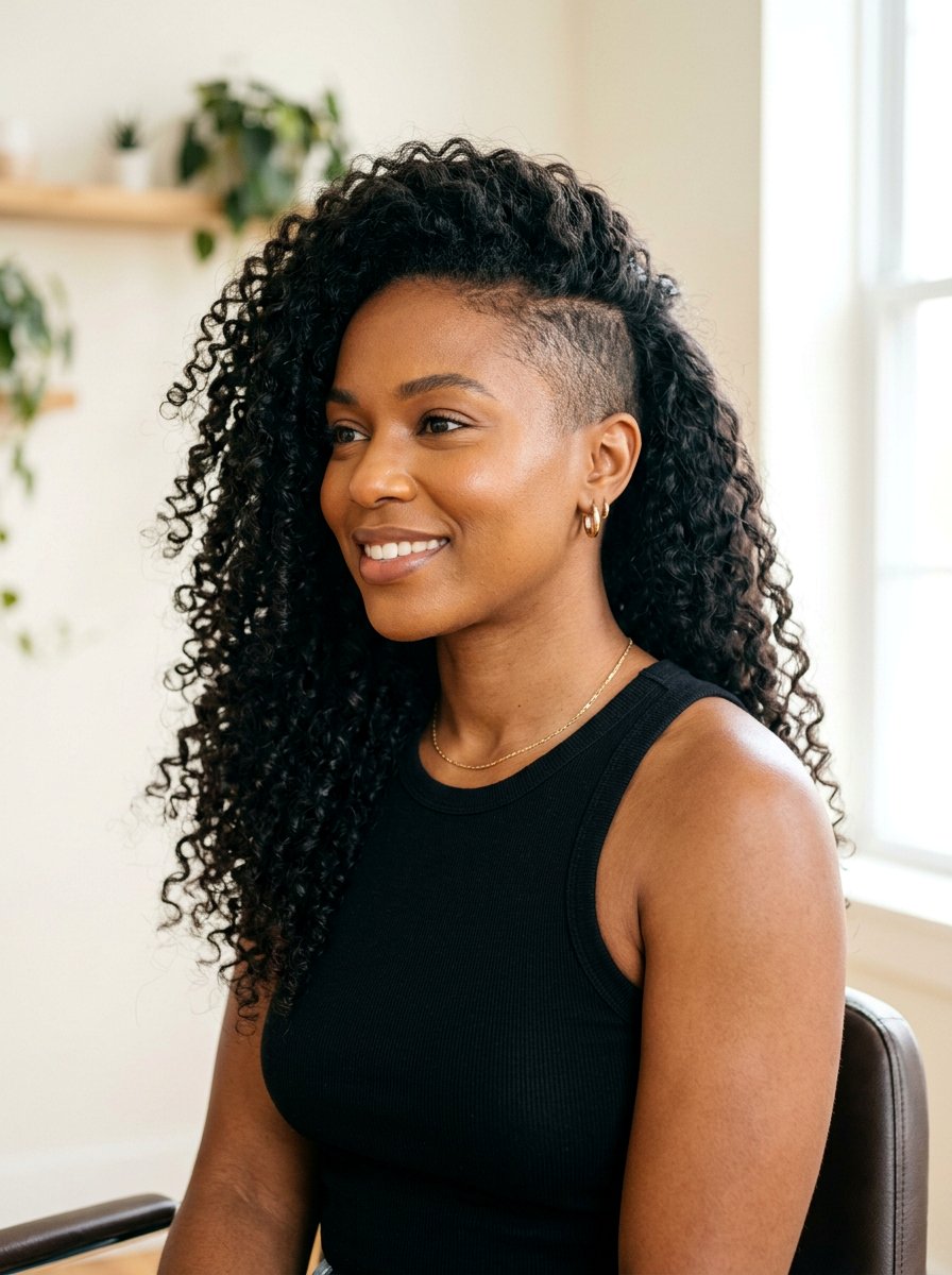 Undercut For 3c Hair - 20 haircut for 3c curly hair - 20 haircut for 3c curly hair