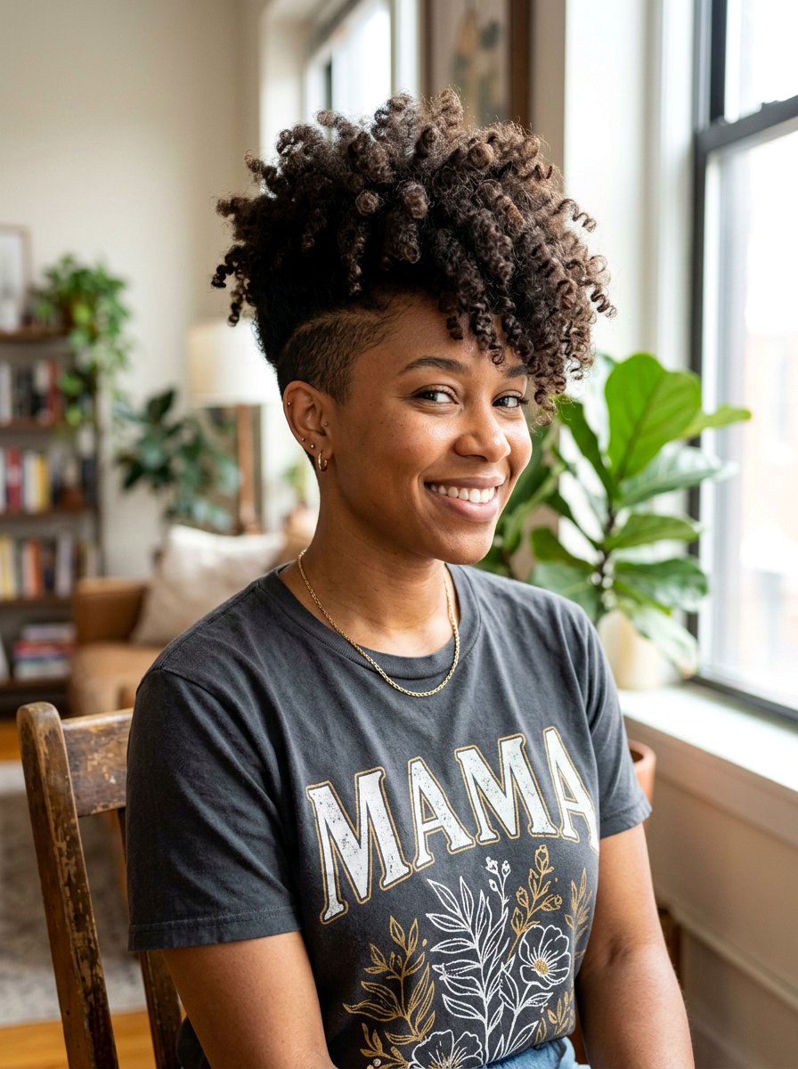 Undercut For Thick Postpartum Curls - 20 haircut for postpartum curls - 20 haircut for postpartum curls