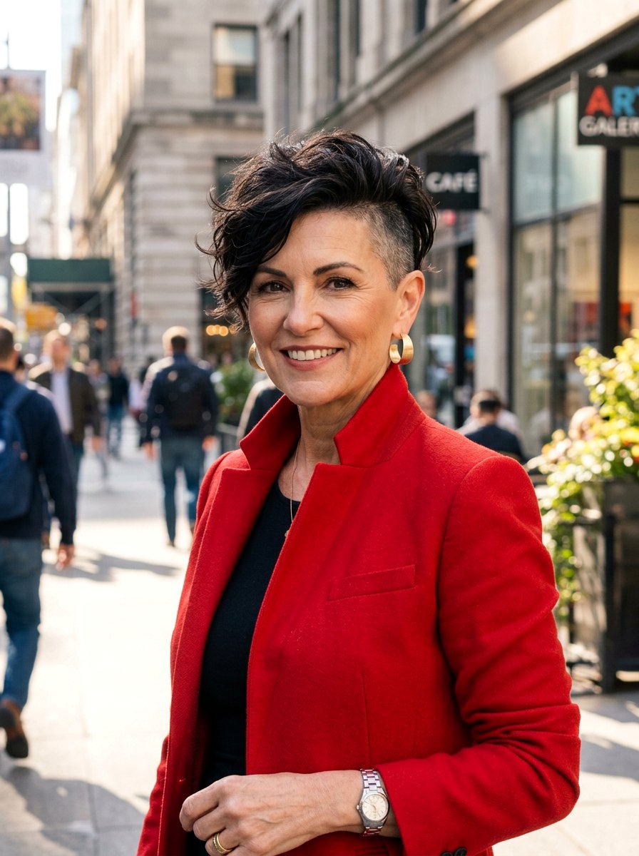 Undercut Pixie - 20 pixie cut for mature fine hair - 20 pixie cut for mature fine hair