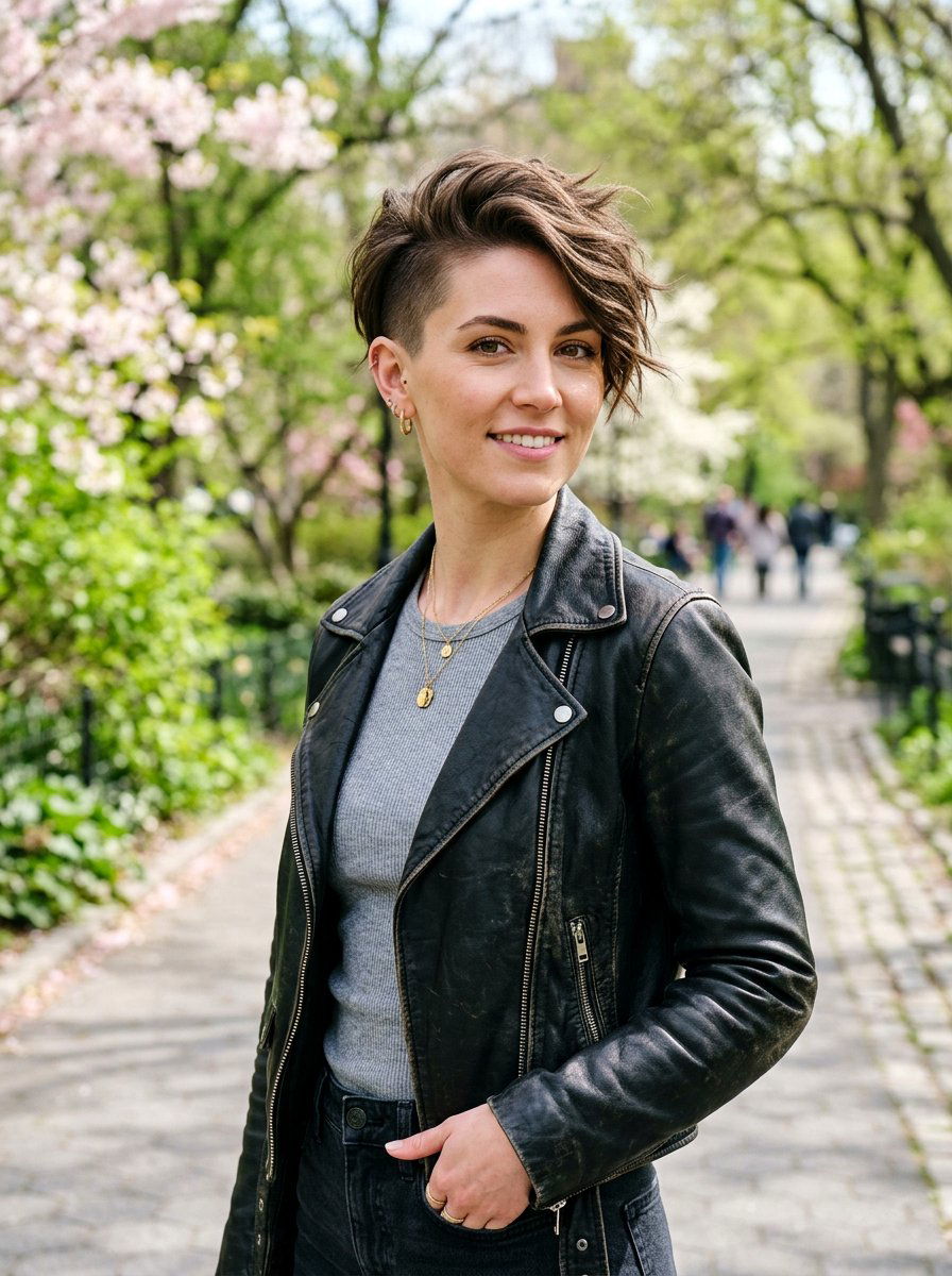 Undercut Pixie Haircut - 20 trendy haircut for mature women 2026 - 20 trendy haircut for mature women 2026