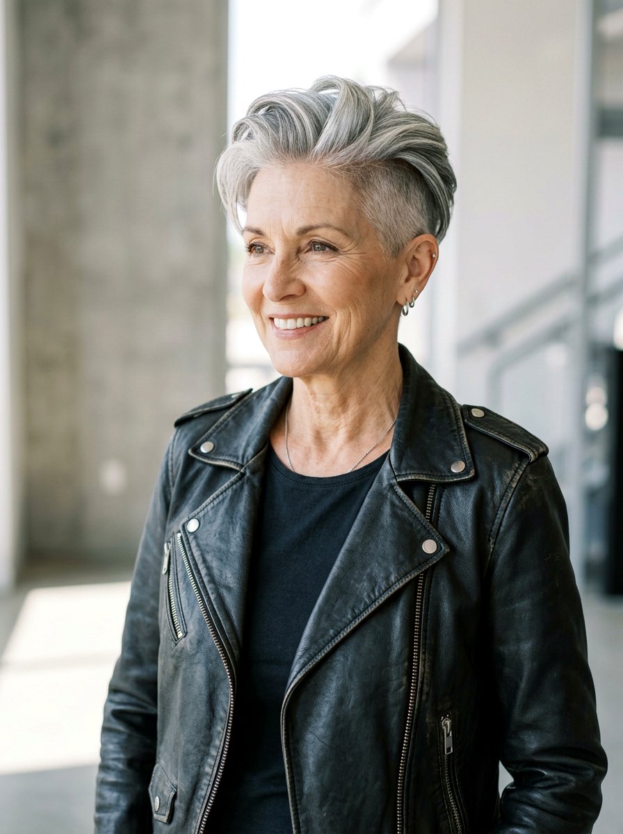 Undercut Pixie Haircut For Fine Thin Hair - 20 older women haircut ideas for thin hair - 20 older women haircut ideas for thin hair