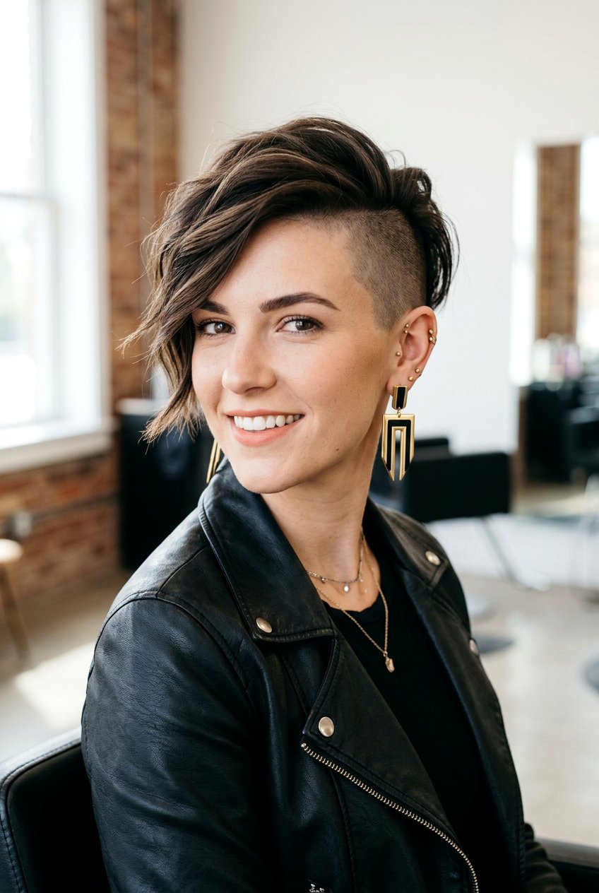Undercut Pixie Haircut - 20 bold short haircut for women - 20 bold short haircut for women