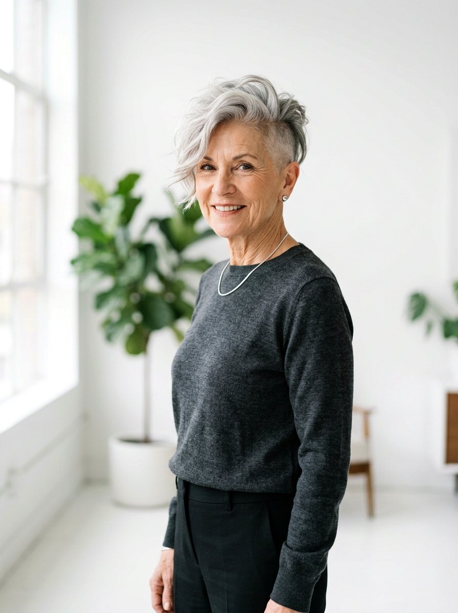 Undercut Pixie Hairstyle - 20 wedding guest pixie hairstyle for older women - 20 wedding guest pixie hairstyle for older women