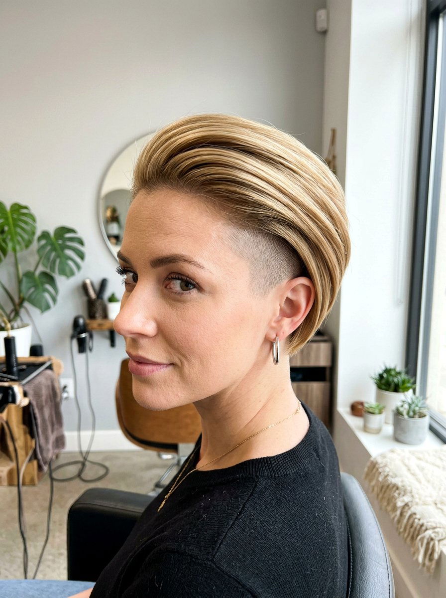 Undercut Sleek Pixie - 20 sleek pixie for older women - 20 sleek pixie for older women