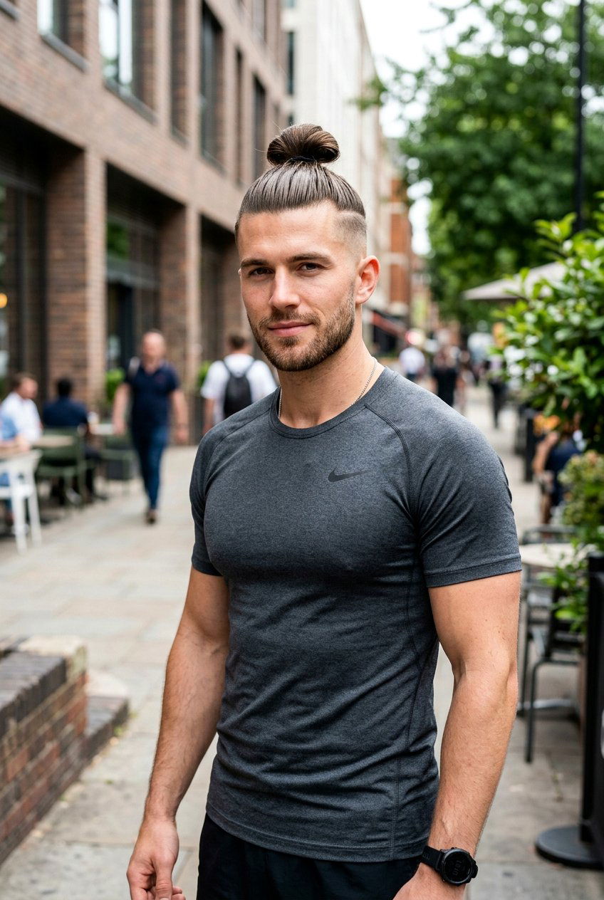 Undercut Top Knot Man Bun - 20 man bun with undercut - 20 man bun with undercut