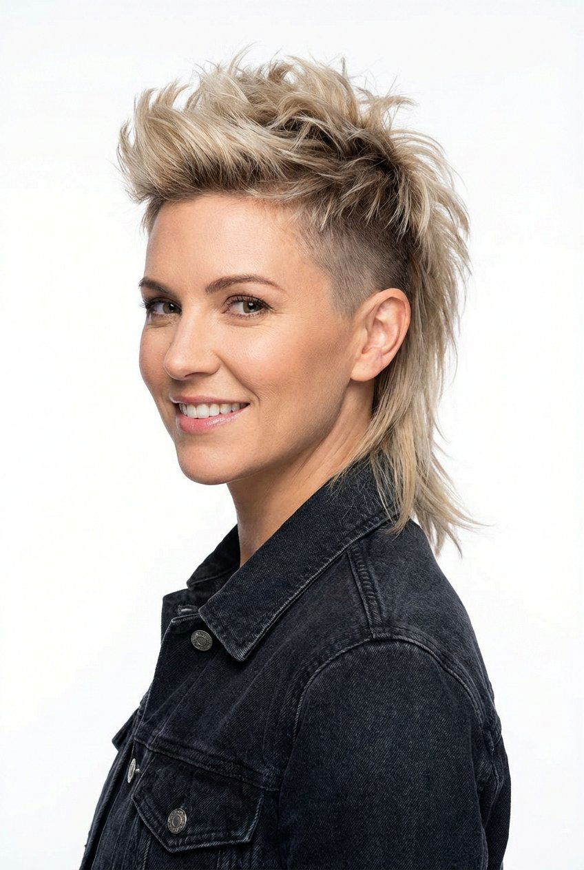 Undercut mullet - 20 modern mullet haircut - 20 modern mullet haircut