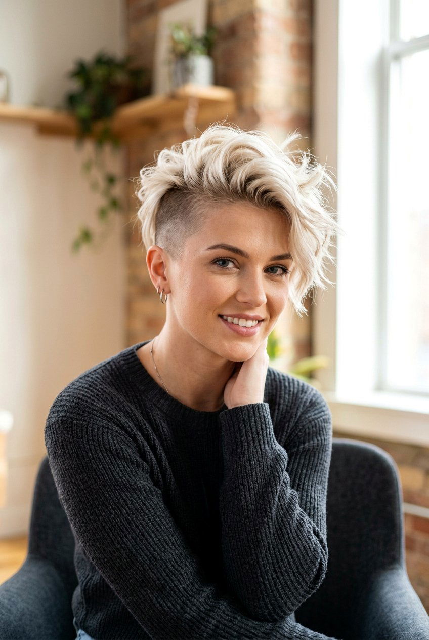 Undercut pixie cut - 20 edgy short haircuts for women