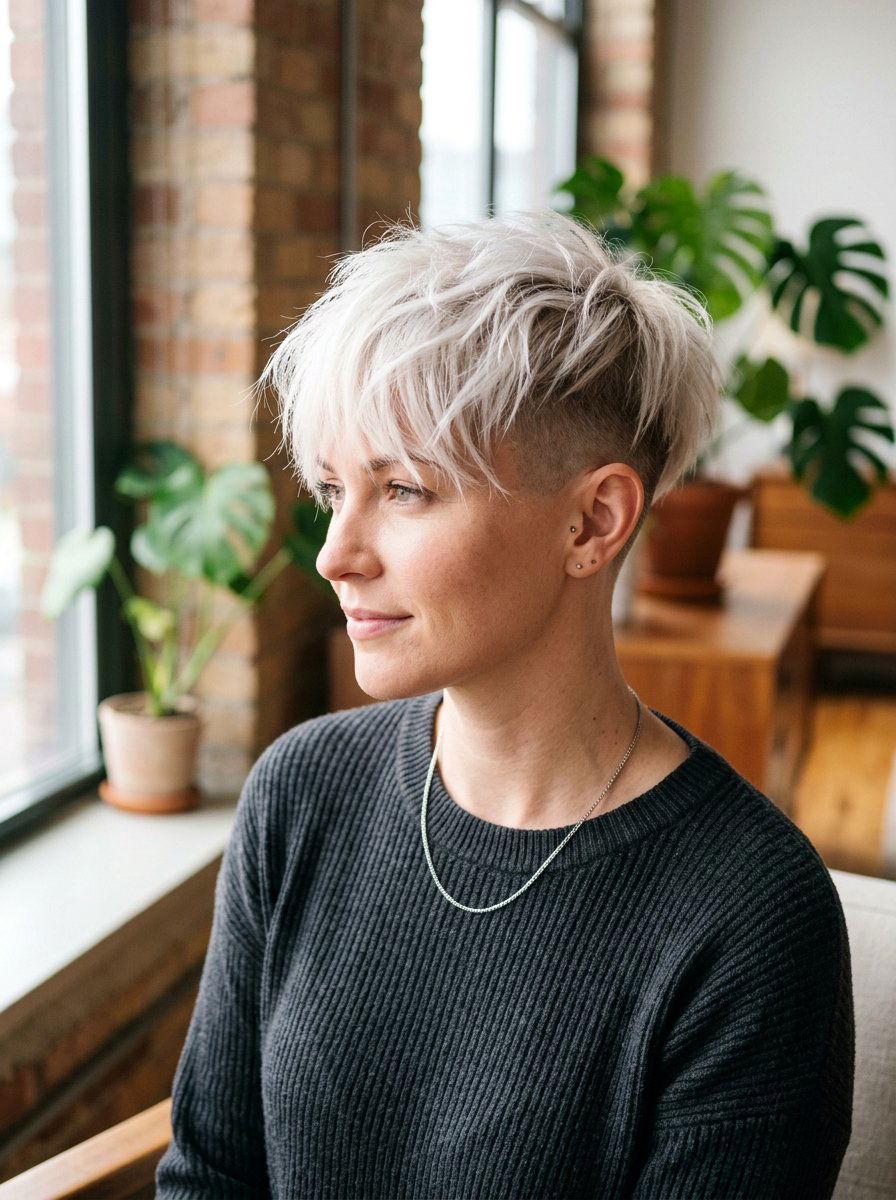Undercut pixie with wispy top - 20 wispy pixie haircut for older women - 20 wispy pixie haircut for older women