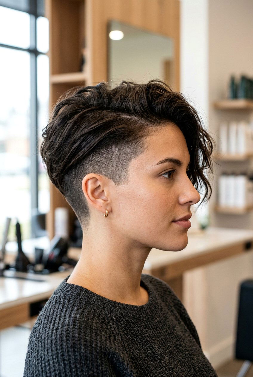 Undercut tapered pixie cut - 20 tapered pixie cut - 20 tapered pixie cut