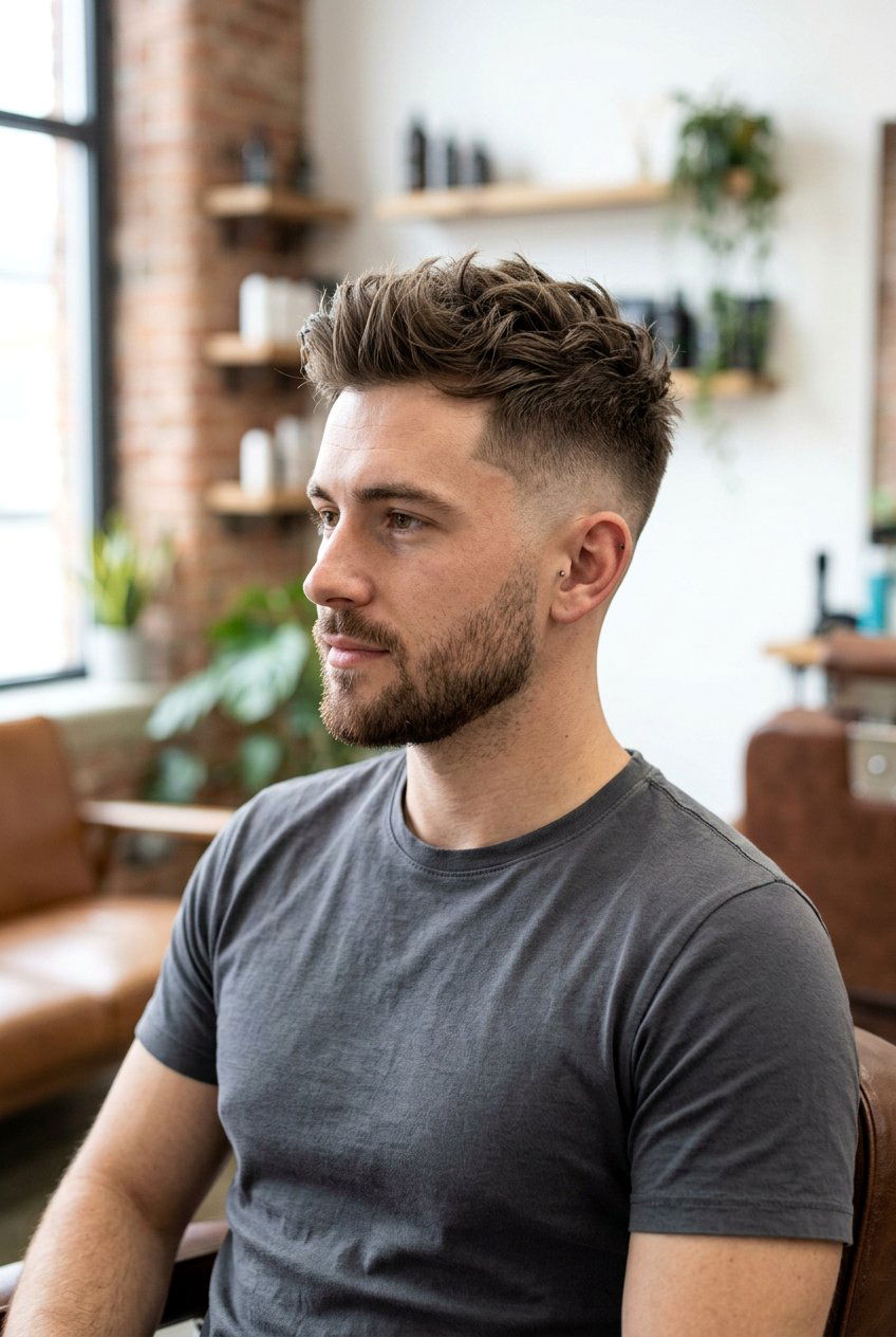 Undercut with Textured Top - 20 haircuts for thinning crown - 20 haircuts for thinning crown