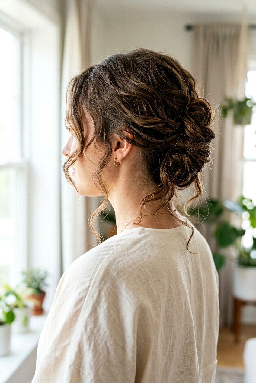 Undone French Twist Updo - 20 french twist updo hairstyle - 20 french twist updo hairstyle