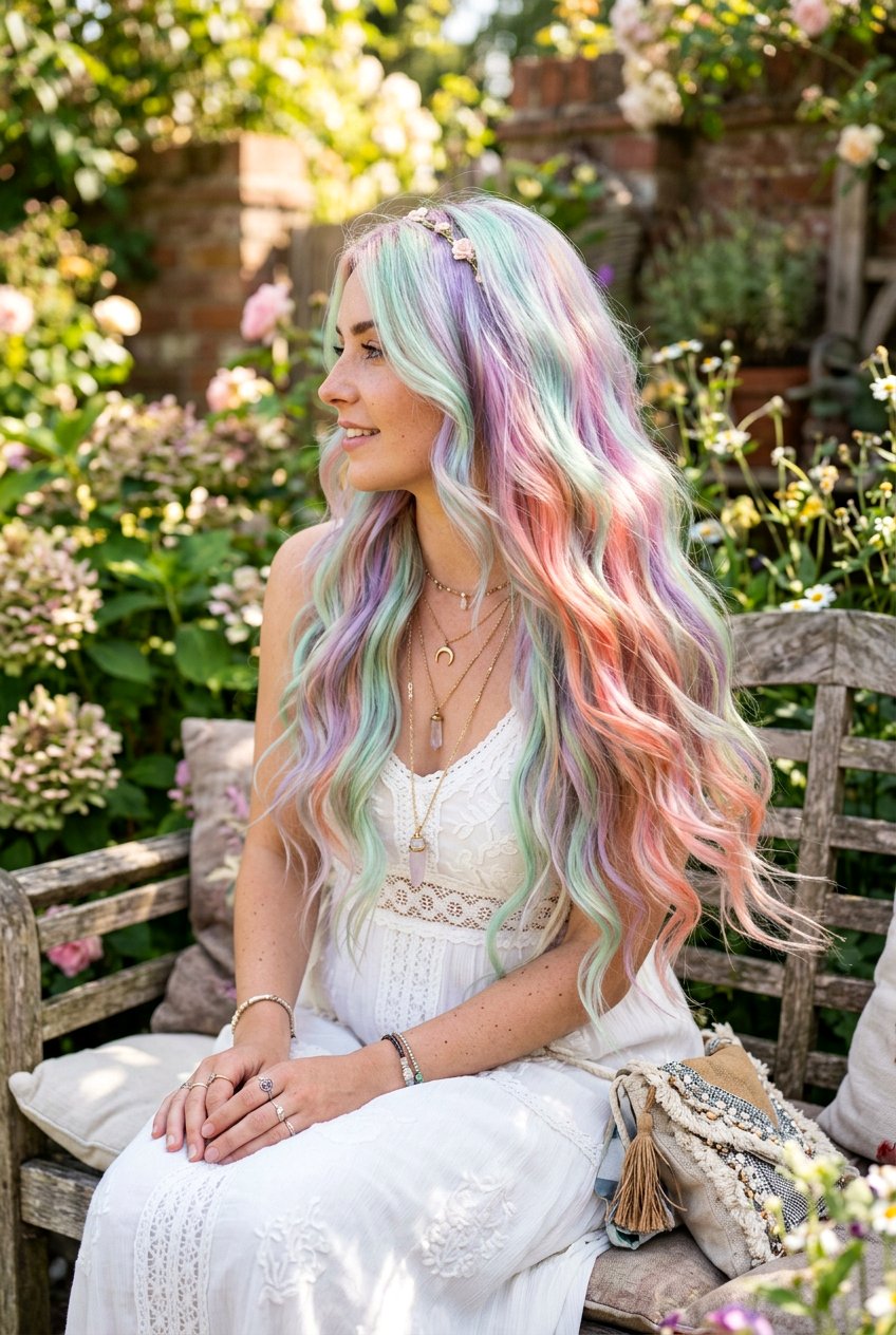 Unicorn Holographic Hair Color - 20 holographic hair color - 20 holographic hair color