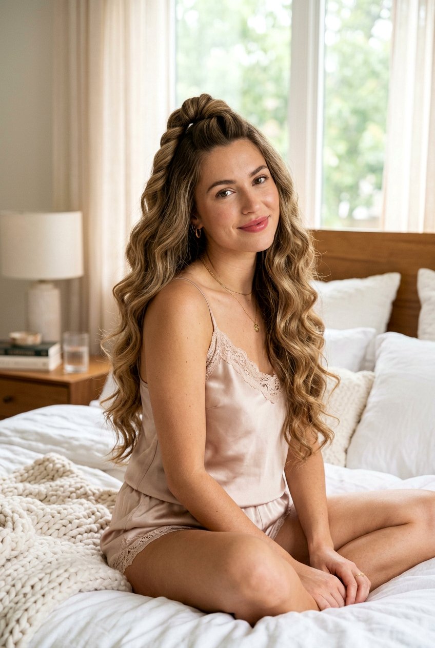 Unicorn Twist Heatless Method - 20 overnight twists for straight hair women - 20 overnight twists for straight hair women