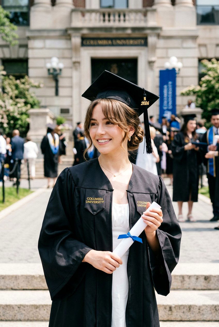 Updo with Curtain Bangs - 20 graduation cap hairstyles - 20 graduation cap hairstyles