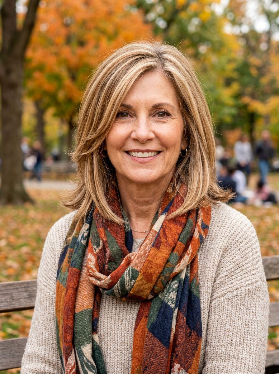 V Cut Layers Shoulder Length - 20 older women shoulder length layer ideas - 20 older women shoulder length layer ideas