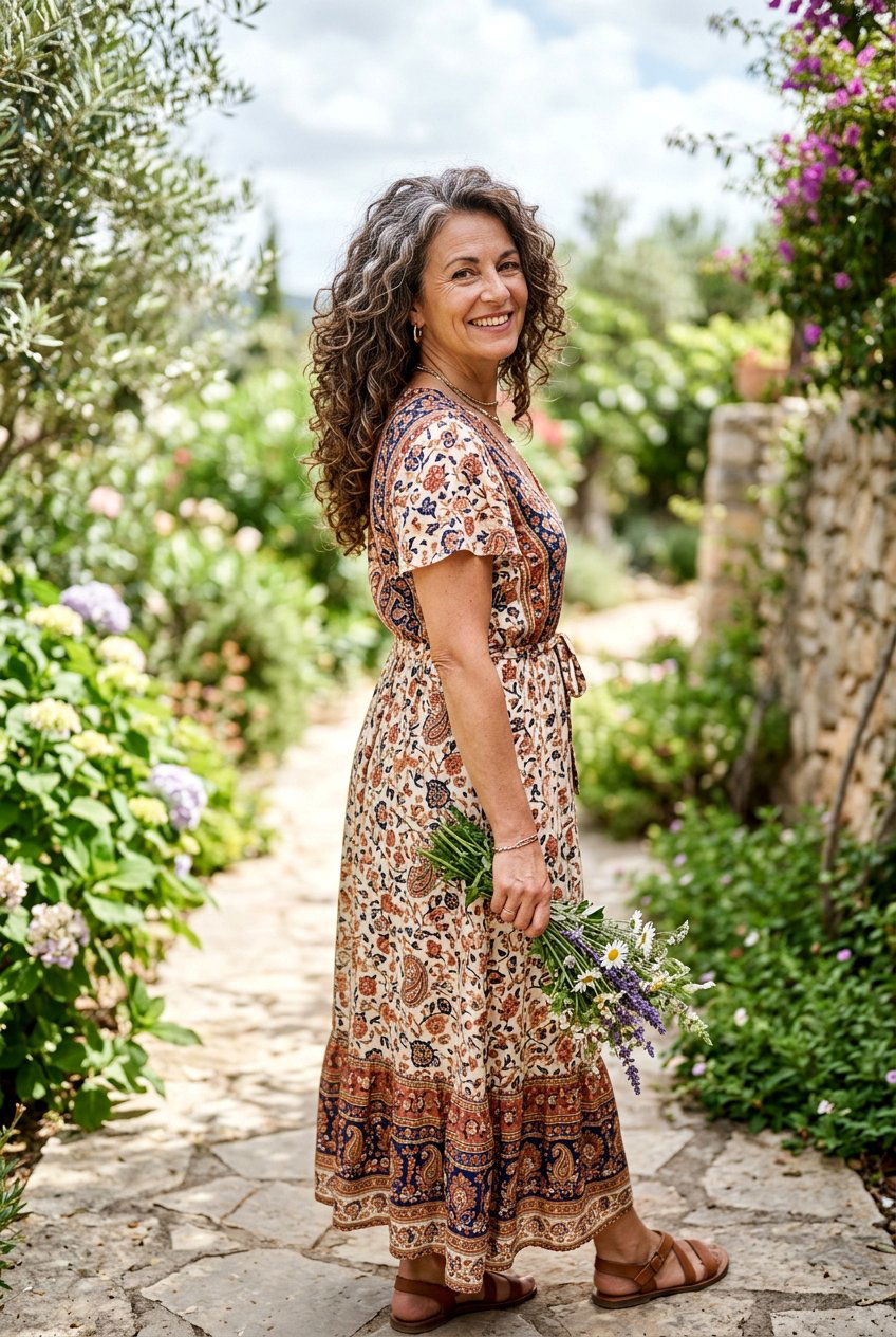 V Cut Long Curly Haircut - 20 mature women curly haircut ideas - 20 mature women curly haircut ideas